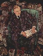 Egon Schiele Portrait of Hugo Koller oil painting reproduction